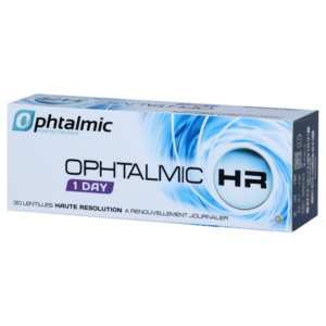 OPHTALMIC HR 1DAY SPHERIC 30L