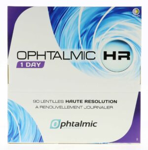 OPHTALMIC HR 1DAY SPHERIC 90L